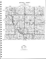 Mitchell County Building Location Map, Mitchell County 1968